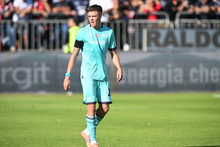 Emil Holm in Cagliari Bologna