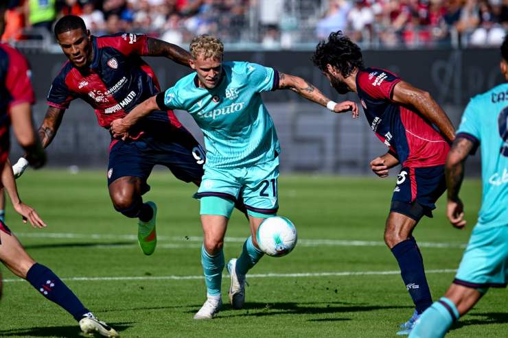 Jens Odgaard in Bologna-Cagliari