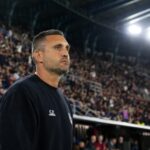 Daniel Niccolini in panchina durante Bologna-Torino