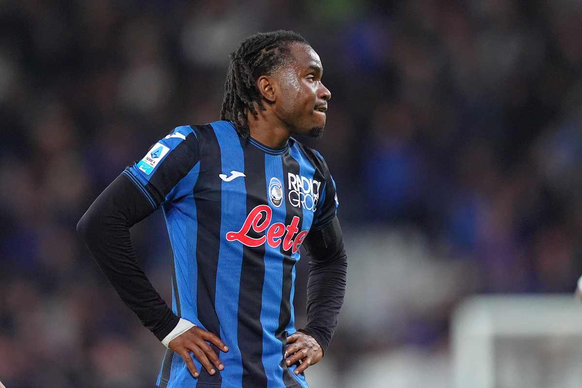 Lookman corrucciato