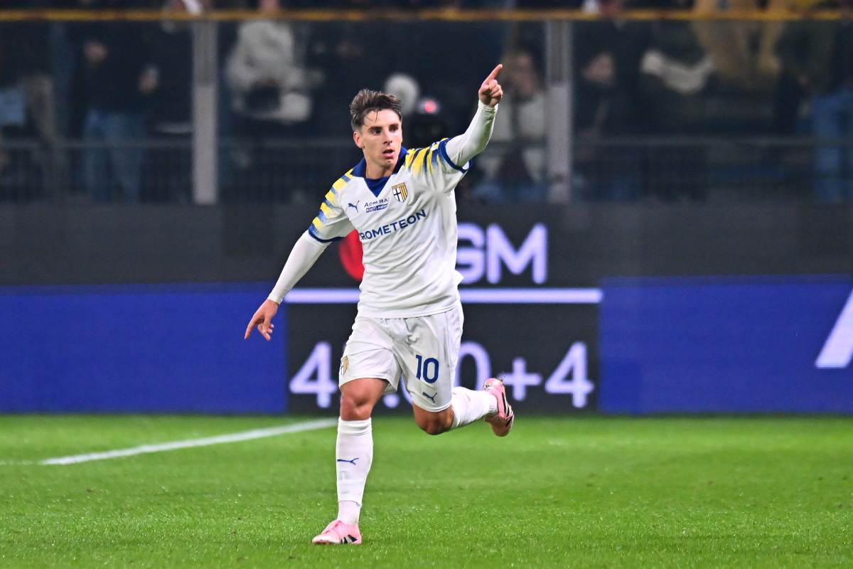 Bernabé esulta dopo il gol