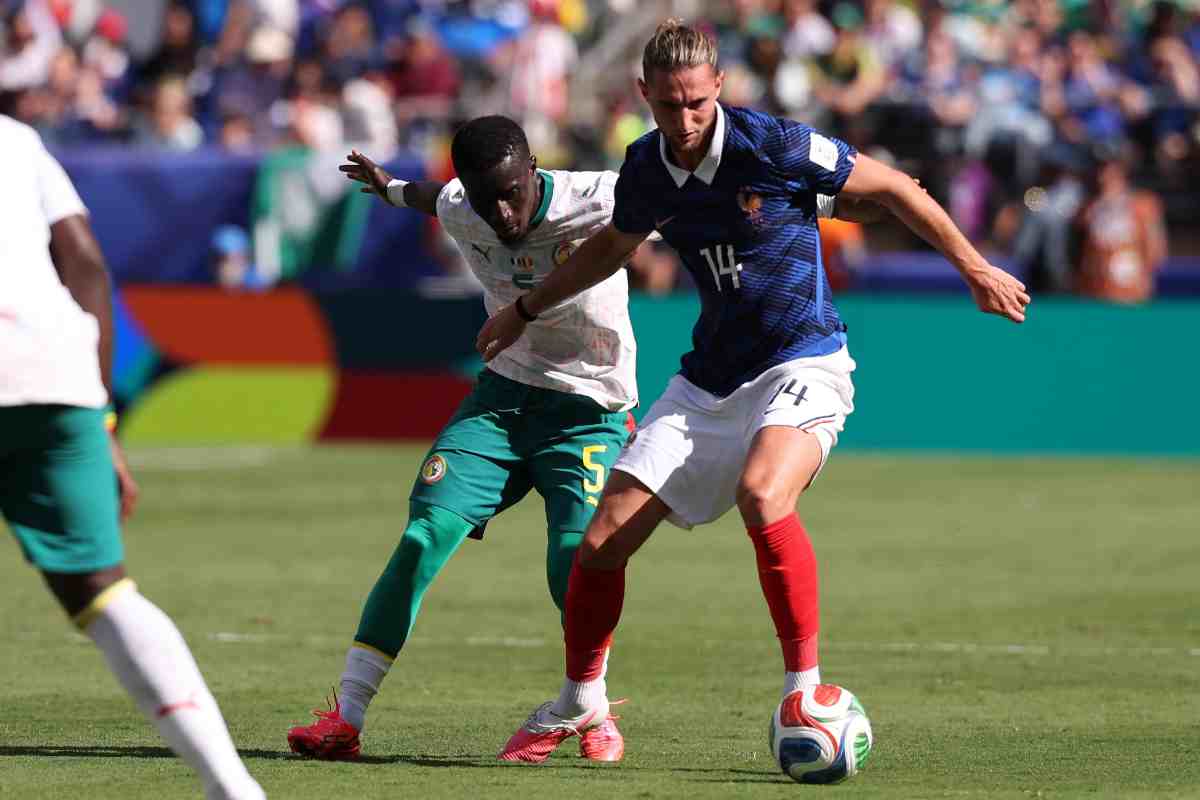 Adrien Rabiot con la maglia della Francia