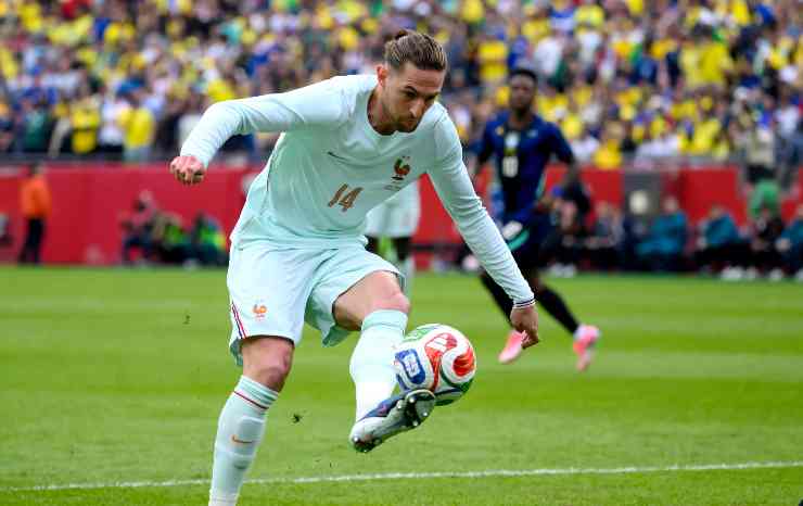 Adrien Rabiot con la maglia della Francia
