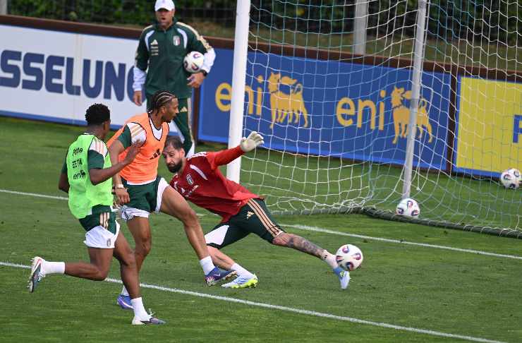 Allenamento Italia