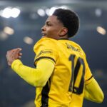 Alvyn Sanches esulta dopo un gol