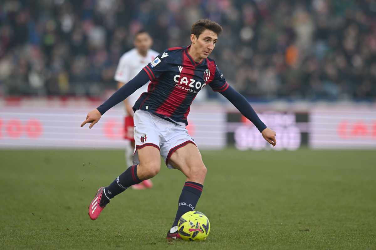 Andrea Cambiaso ai tempi del Bologna