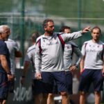 Tarozzi in allenamento