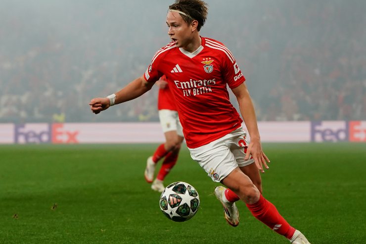 Andreas Schjelderup in azione