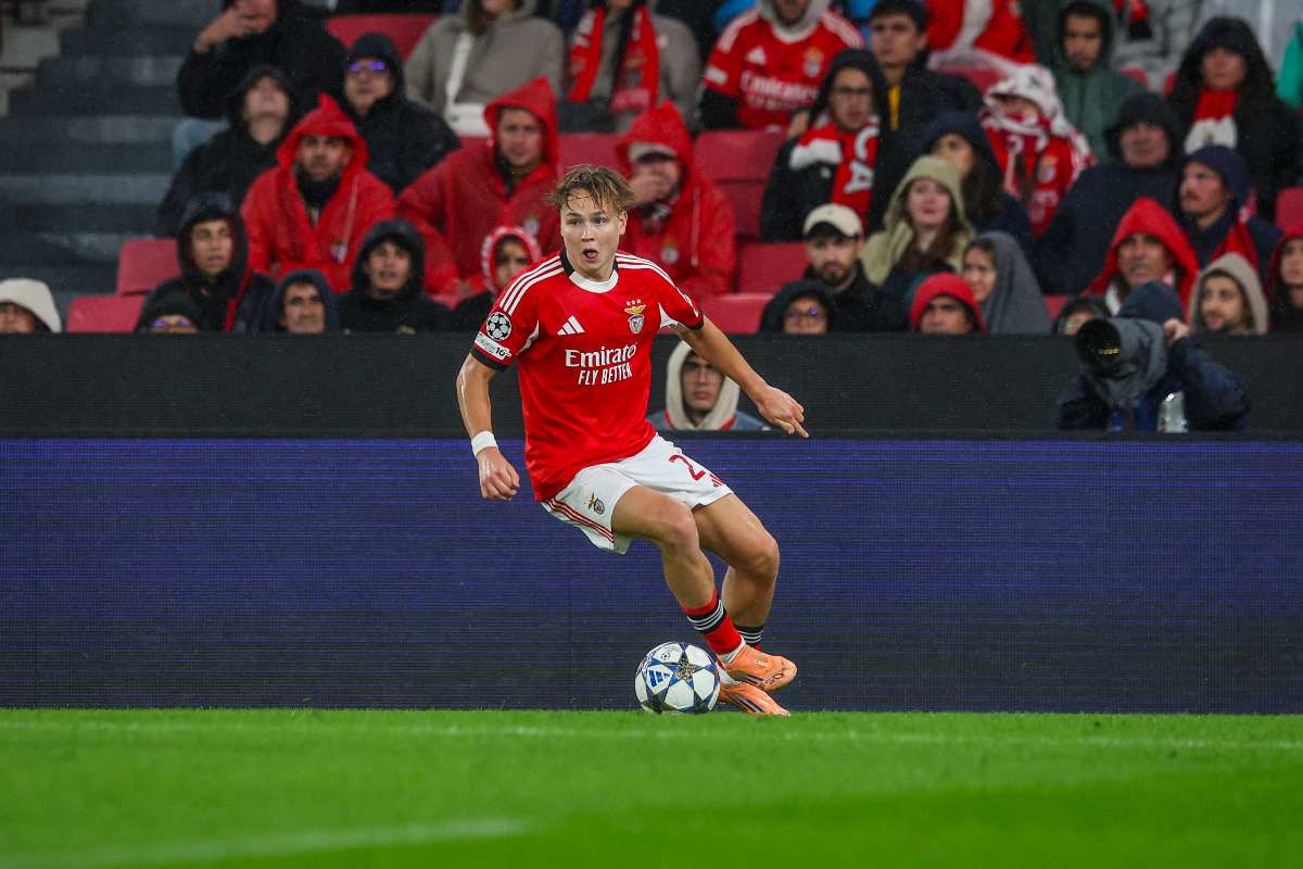 Andreas Schjelderup in azione