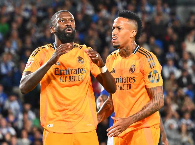 Rudiger insieme a Militao
