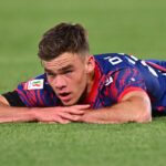 Thijs Dallinga con la maglia del Bologna