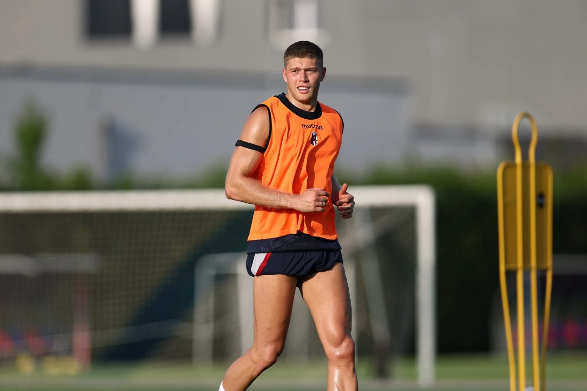 Dovbyk in allenamento