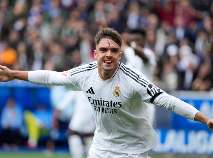 Asencio esulta dopo una rete