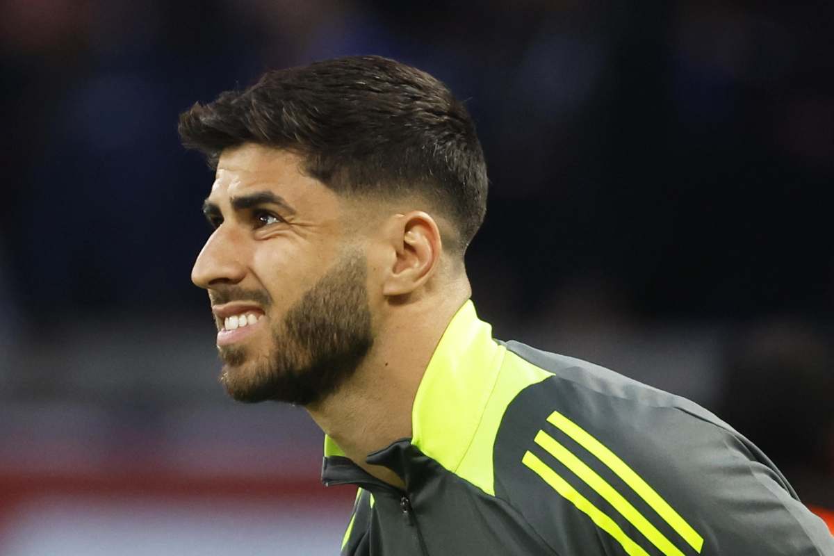 Asensio in primo piano