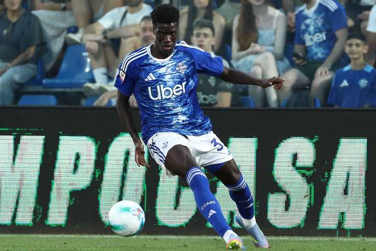 Assane Diao in azione