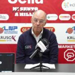 Attilio Caja in conferenza stampa