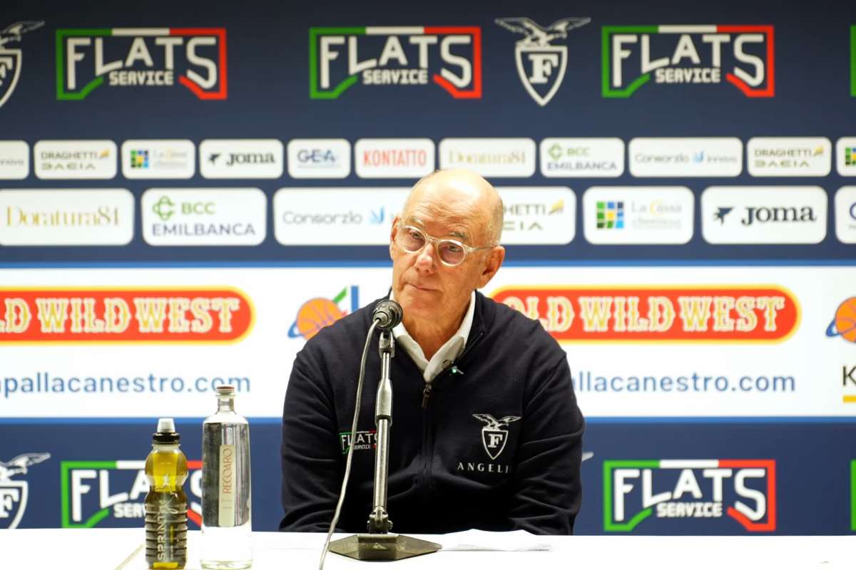 Attilio Caja in conferenza stampa