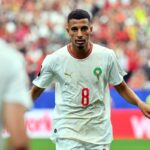 Ounahi esulta dopo il gol
