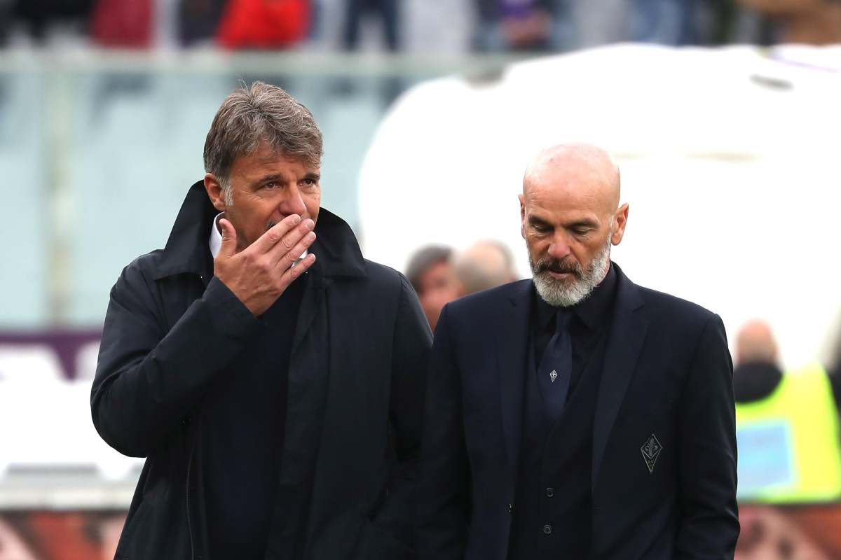 Baroni e Pioli prima di una partita