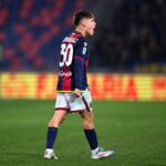 Dominguez esulta dopo un gol