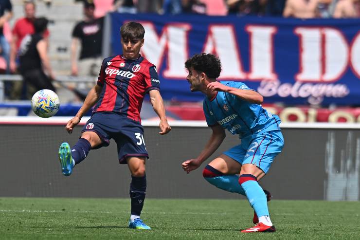 Benjamín Domínguez in azione