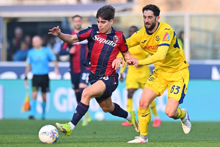 Benjamín Domínguez in azione