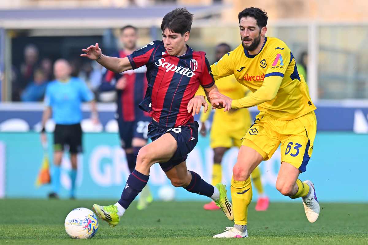 Benjamín Domínguez in azione