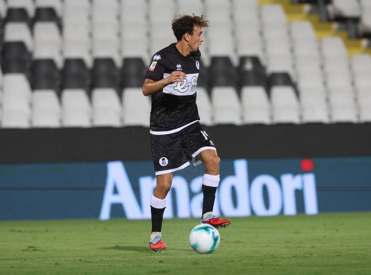 Berti durante una partita