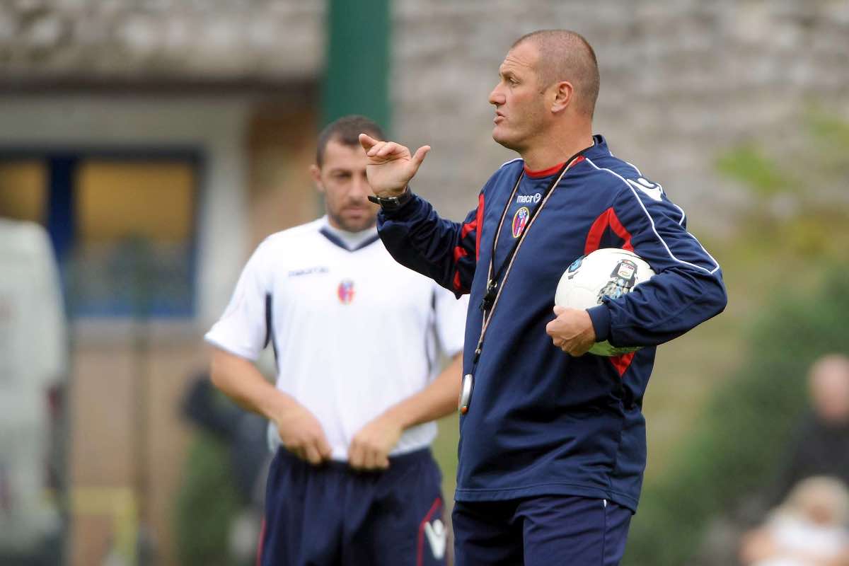 Pierpaolo Bisoli ai tempi del Bologna