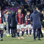La squadra del Bologna delusa