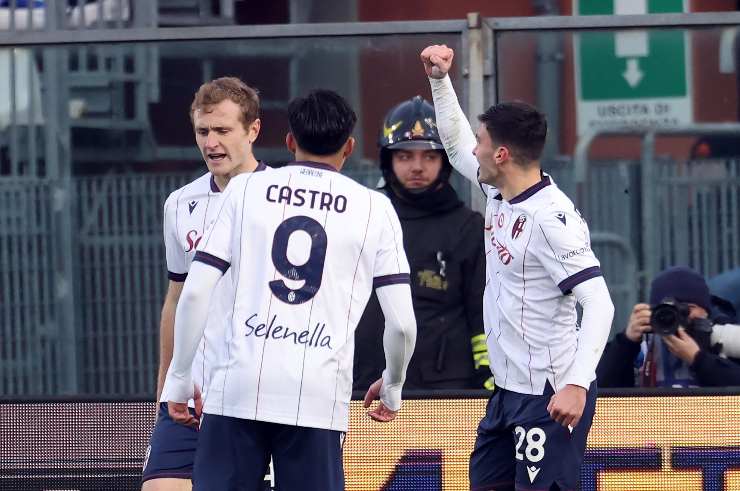 I calciatori del Bologna