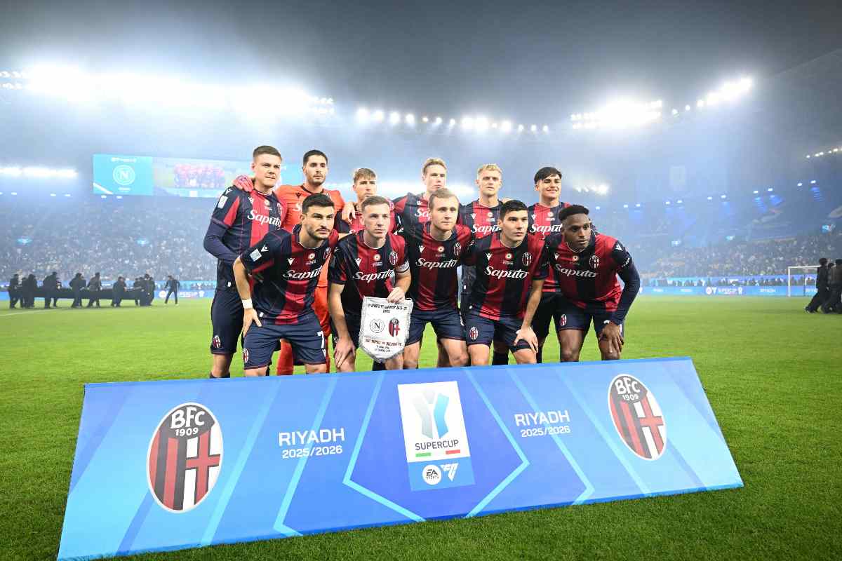 La squadra del Bologna