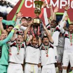 Il Bologna alza al cielo la Coppa Italia