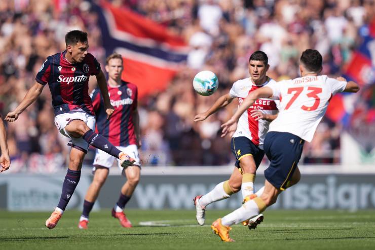 Nikola Moro e Patrizio Masini in Bologna-Genoa del 20/09/25