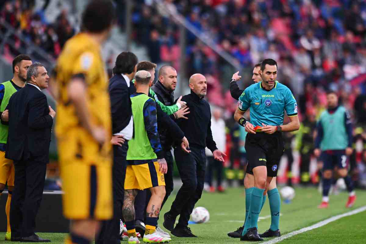 Bologna-Inter, la designazione arbitrale era pilotata: arriva la conferma