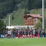 Allenamento Bologna a Valles