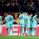 Il Bologna che esulta