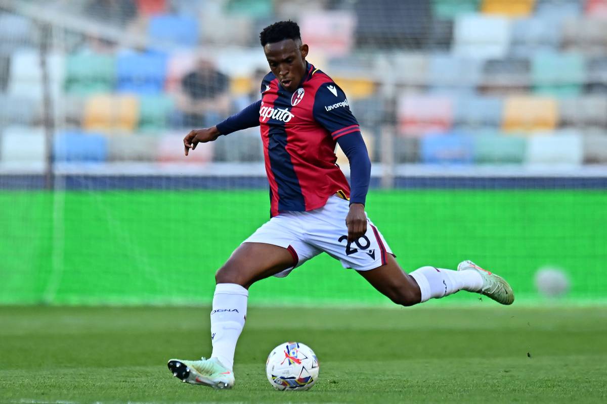 Jhon Lucumì in Udinese-Bologna