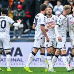 Bologna esulta dopo un gol