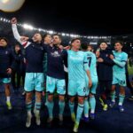 Il Bologna festeggia il passaggio del turno