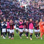 Il Bologna saluta i tifosi