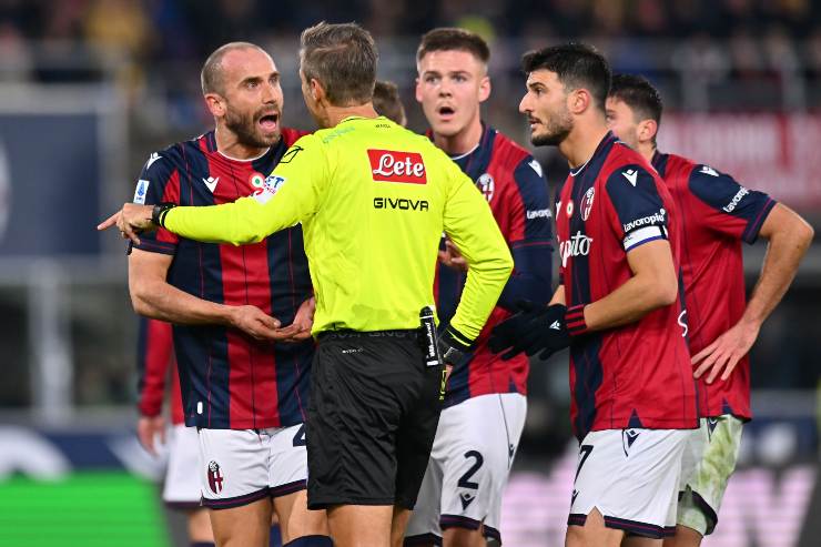 Bologna a colloquio con l'arbitro