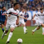 Ndoye con la maglia del Bologna