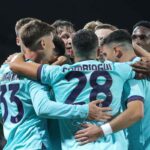 Bologna esulta dopo un gol