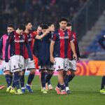 Bologna gruppo a fine partita
