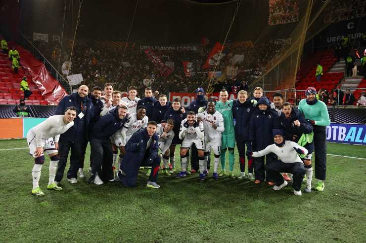 Bologna foto di squadra a Bergen