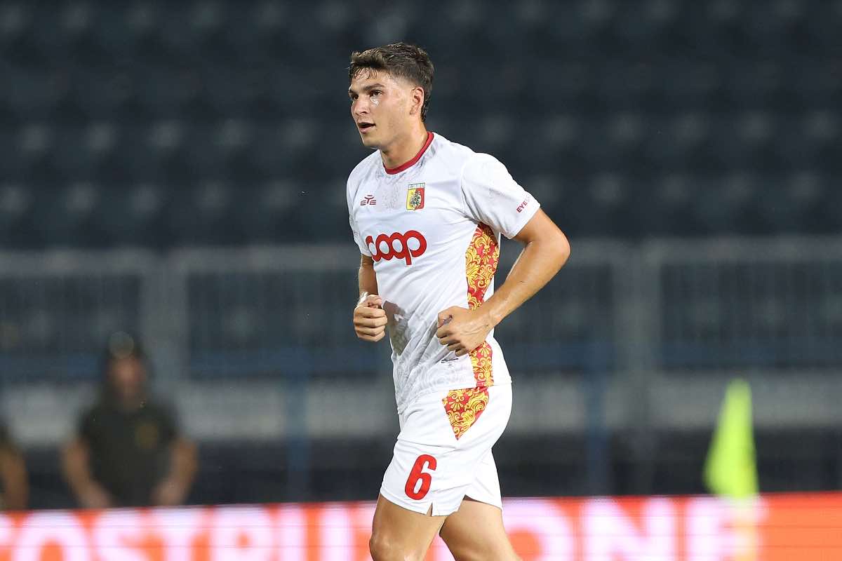 Federico Bonini ai tempi del Catanzaro (2024)