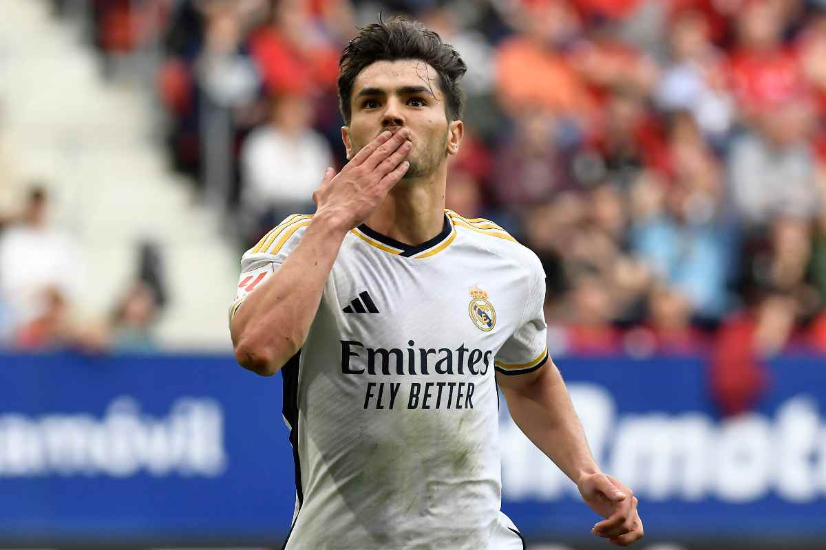 Brahim Diaz esulta