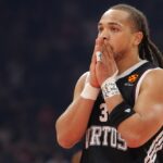 Carsen Edwards nella sfida contro la Stella Rossa