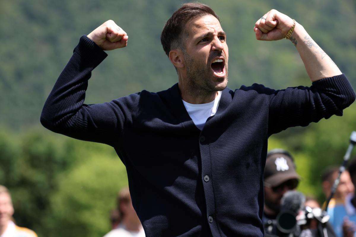 Fabregas esulta